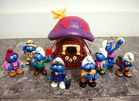 Some of the so-called "collector's items" that await Jarry's valuation.
